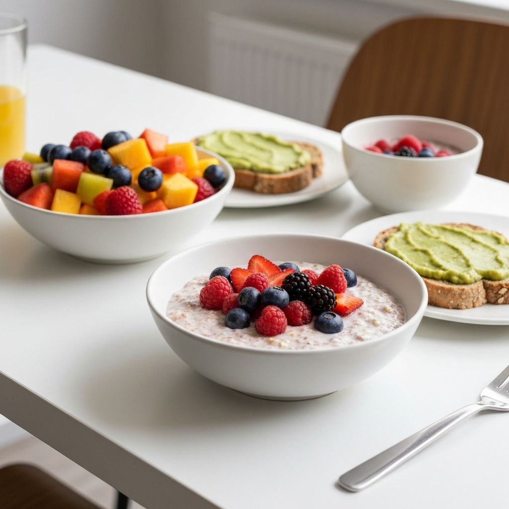 Quick workday breakfast options